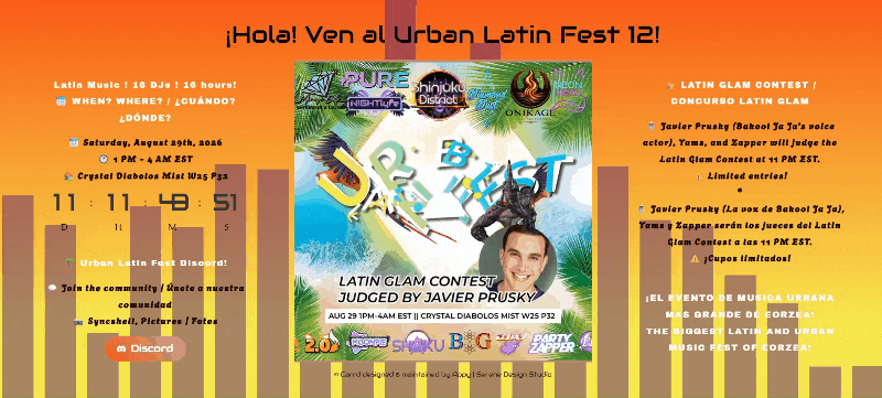 Urban Latin Festival V12