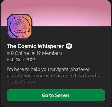 Cosmic Whisperer Cosmic Whisperer